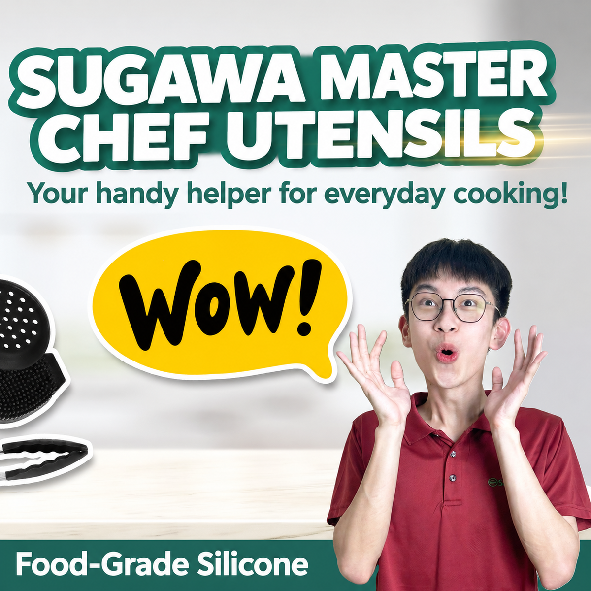 SUGAWA Master Chef utensils everyday cooking helper