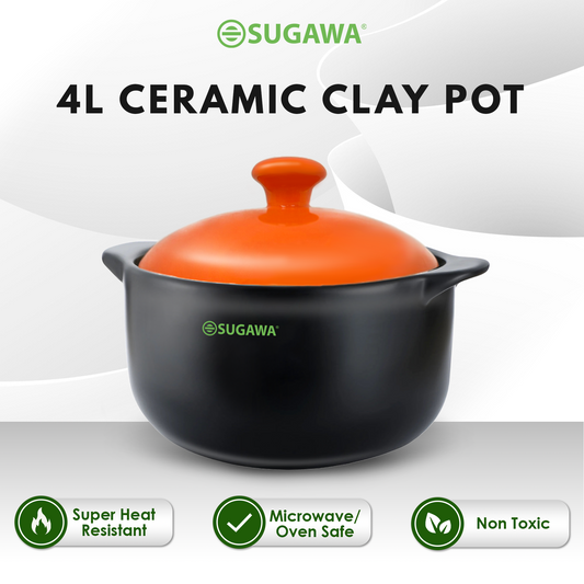 4L CERAMIC CLAY POT