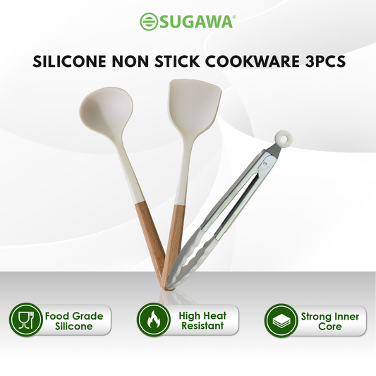 LITE SILICONE COOKWARE 3PCS - NON STICK