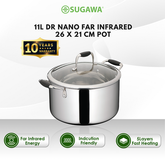 FAR INFRARED RAY NANO ENERGY CASSEROLE POT