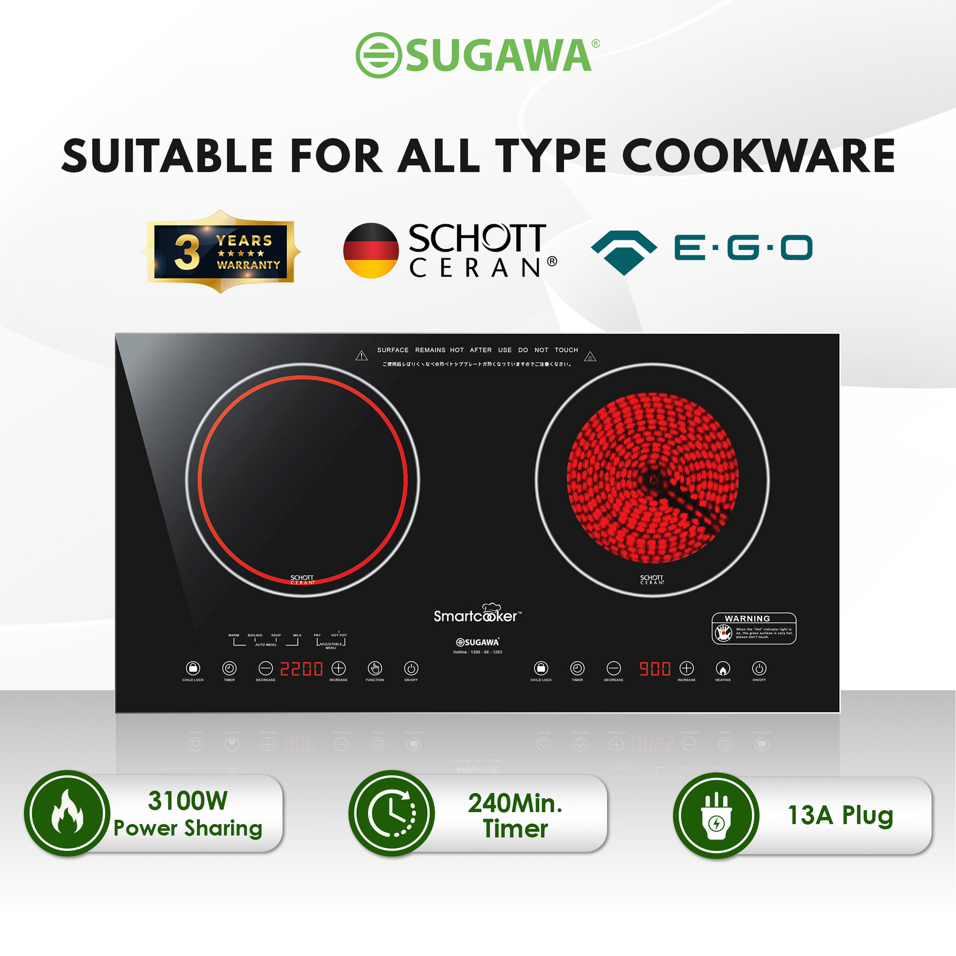 Sugawa induction cooker deals