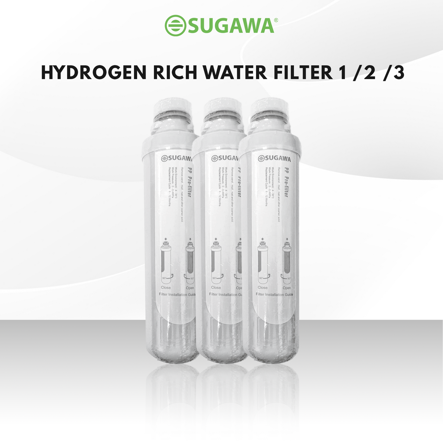 Hydrogen Rich Water Filter1,2,3